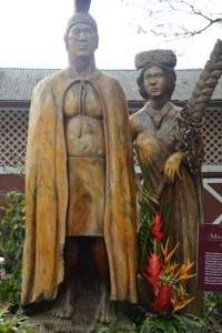 Statue at Macadamia Farm